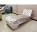 โซฟา Bed (Daybed) หลังขมวด ดึงกระดุมคริสตัล หุ้มผ้ากำมะหยี่ (ตัว หนัง/ผ้า มีให้เลือกหลายเฉดสี) 